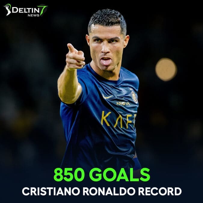 Ronaldo record of 850 goals