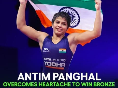 Antim Panghal overcomes