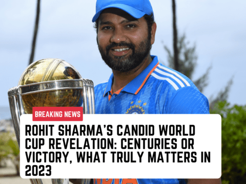 Rohit Sharma's Candid World Cup Revelation ICC Cricket World Rohit Sharma