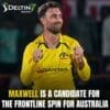 Maxwell is a candidate