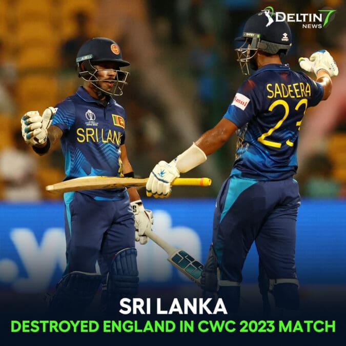 Sri Lanka destroyed England