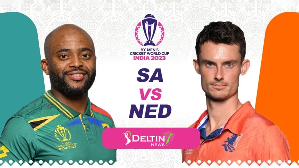 South Africa vs Netherlands Match Prediction | ICC CWC 2023 1 RSA vs NED Match Prediction