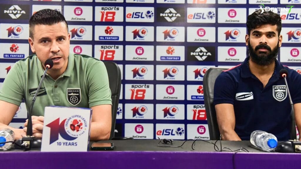 In order to control the game in the second half, we must learn how to: Odisha FC's Sergio Lobera ISL 2023 1 In order to control the