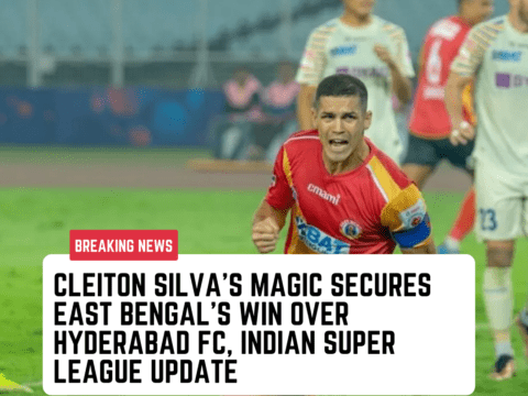 Cleiton Silva's Magic Secures East Bengal Indian Super League Cleiton Silva