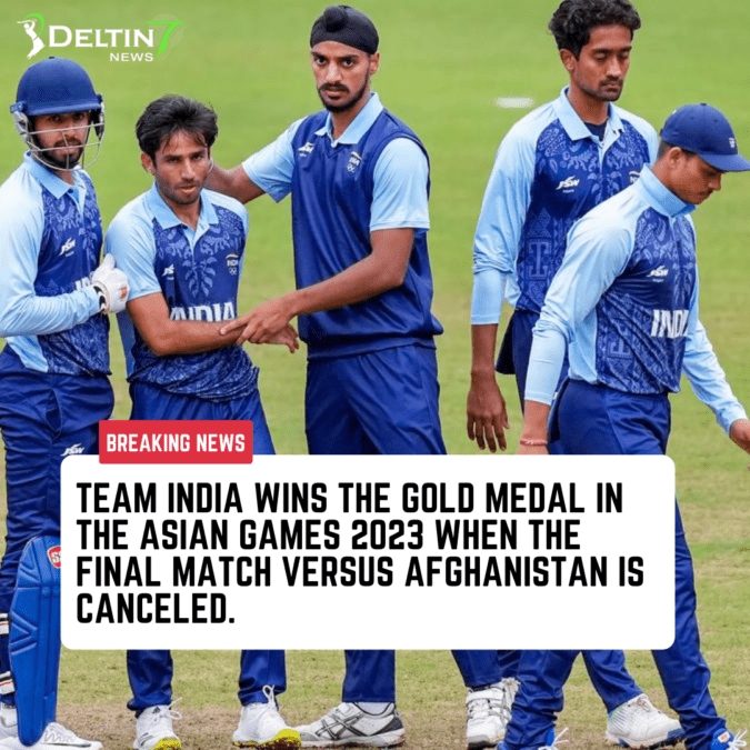 Team India wins the gold medal Asian Games 2023
