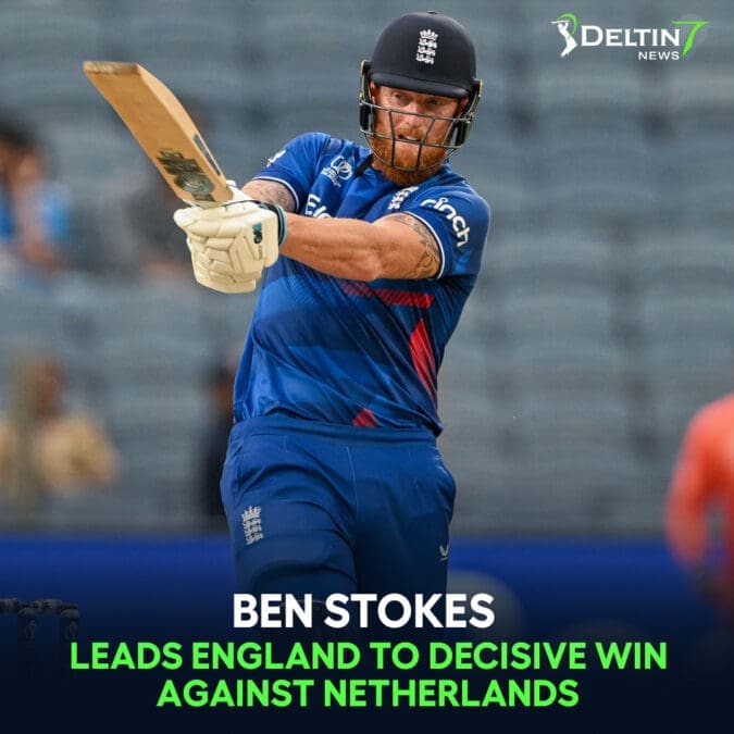Ben Stokes Leads England