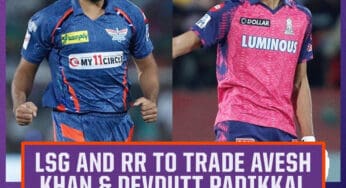 Devdutt Padikkal and Avesh Khan Swap Teams Ahead of IPL 2024