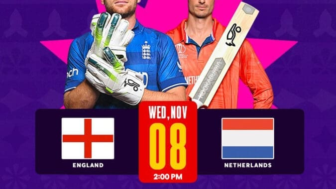 ENG vs NED ICC WC 2023 prediction