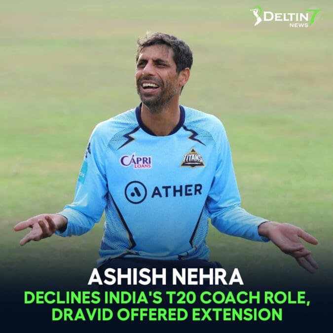 Ashish Nehra Declines