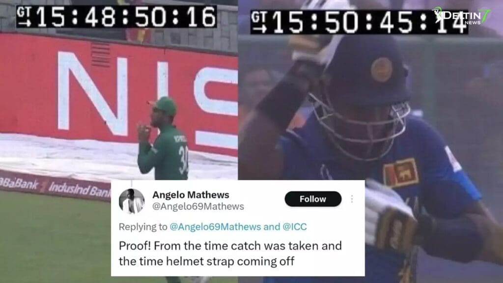 Angelo Mathews Video Evidence