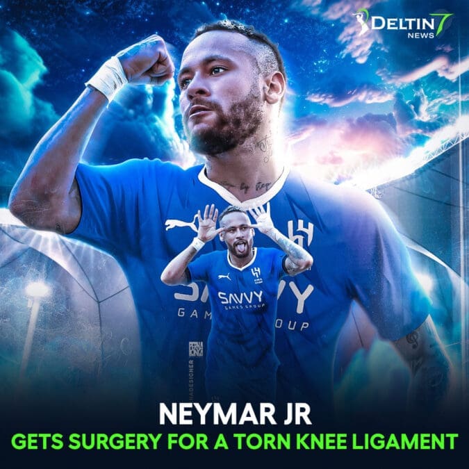 Neymar Gets Surgery