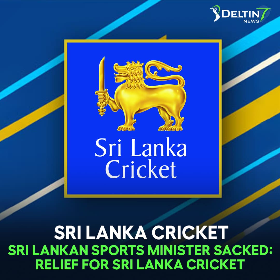 Sri Lankan Sports Minister Sacked