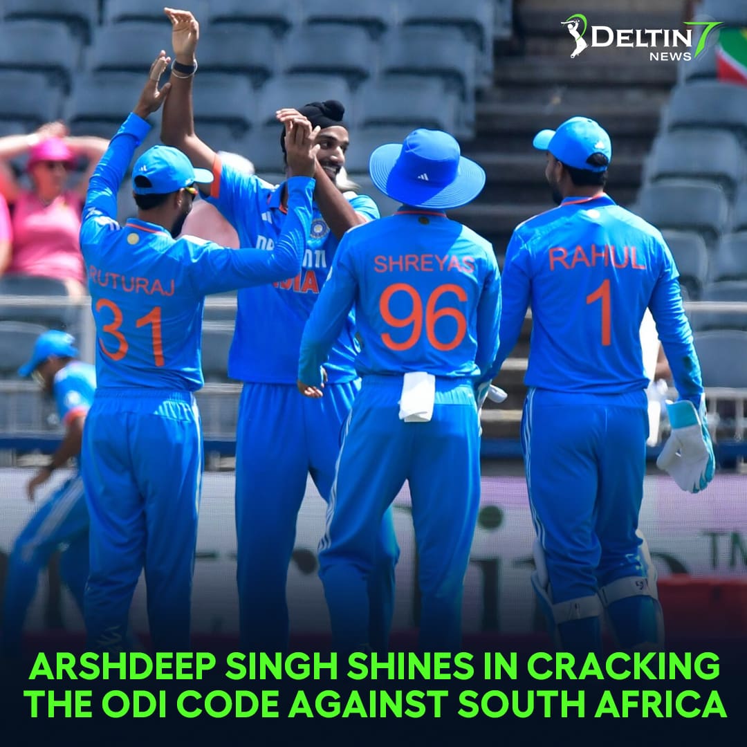 Arshdeep Singh Shines in Cracking the ODI Code Against South Africa