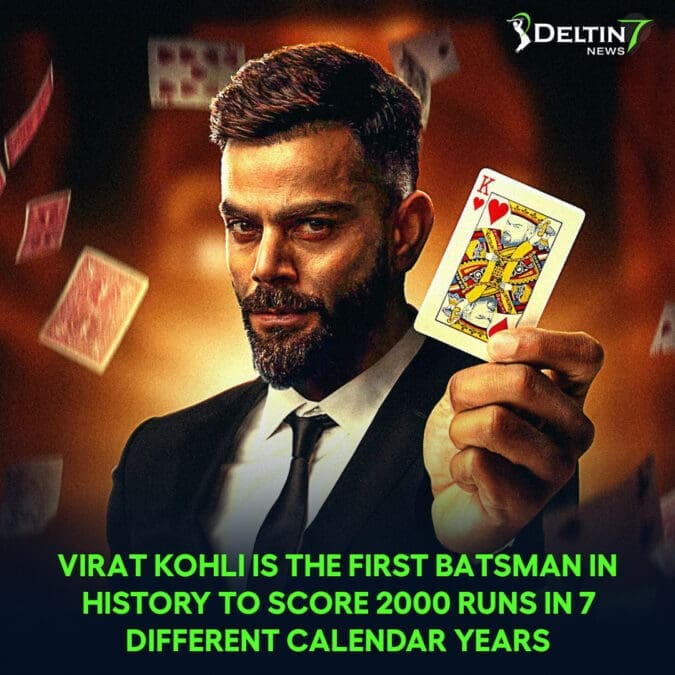 Virat Kohli is the first batsman