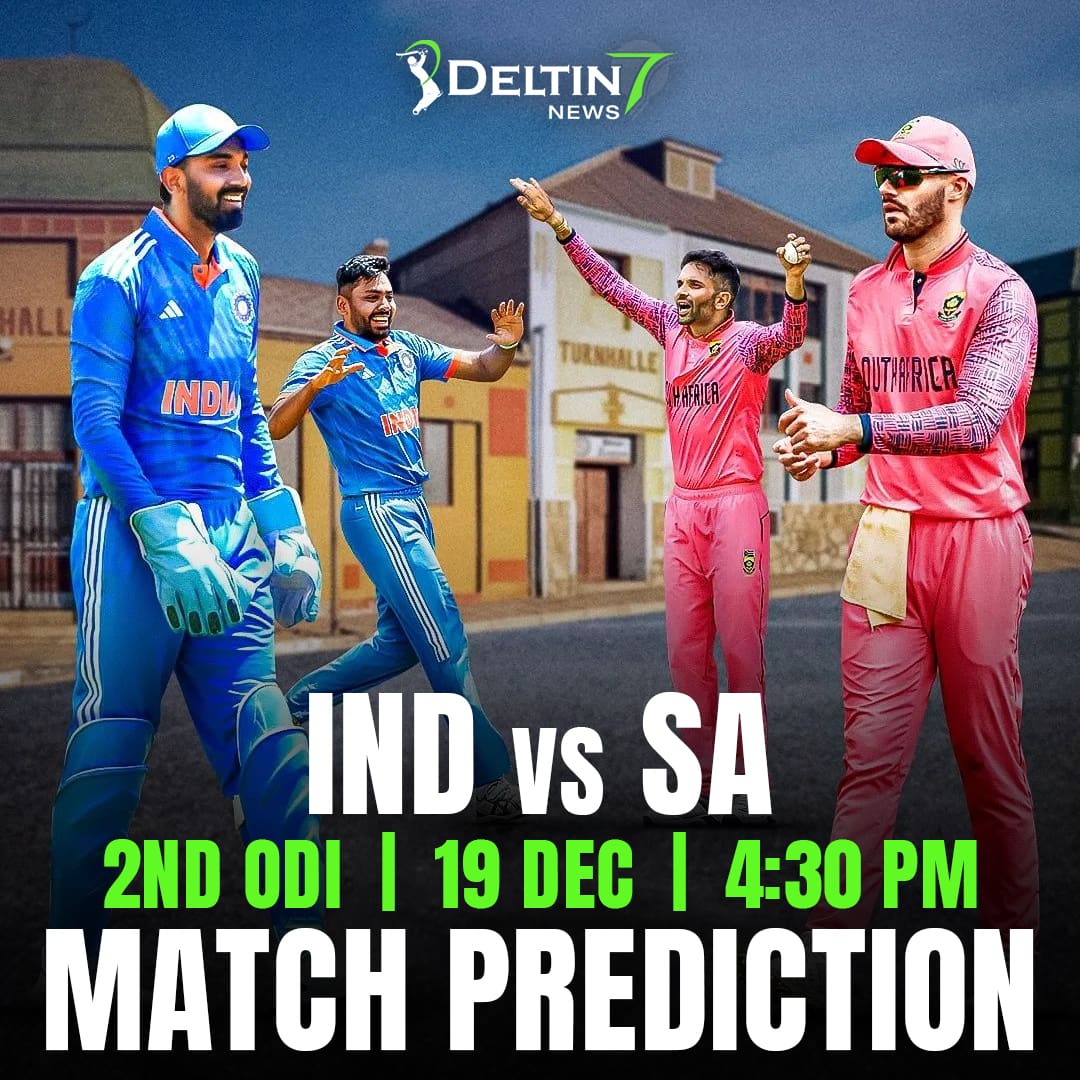 IND vs SA 2nd ODI Match Prediction