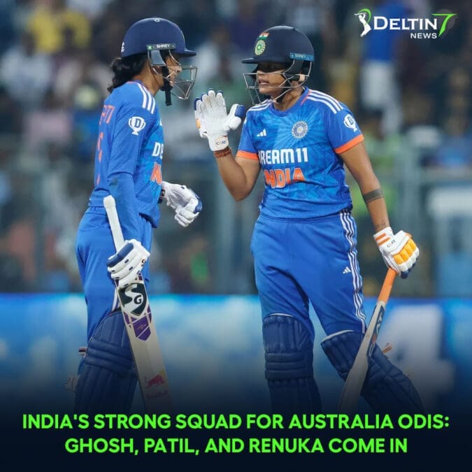 India's Strong Squad for Australia