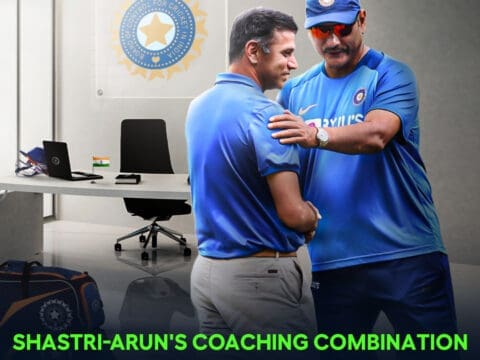 Shastri-Arun's coaching