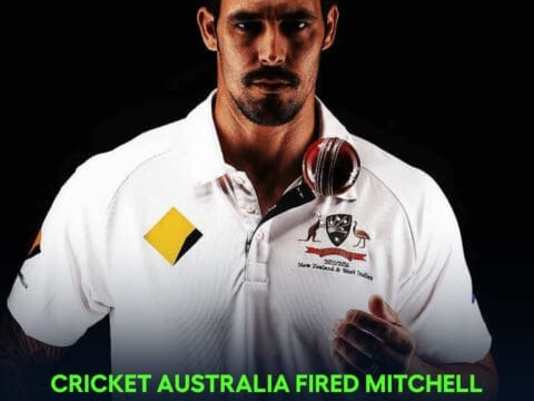 Cricket Australia fired Mitchell Johnson