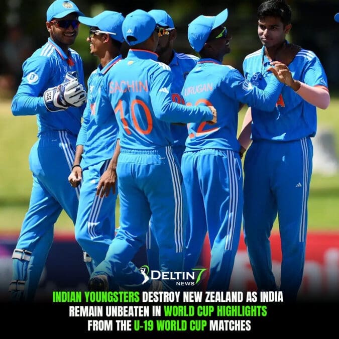 Indian Youngsters Destroy New Zealand
