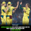 Australia Bounce Back After Victory