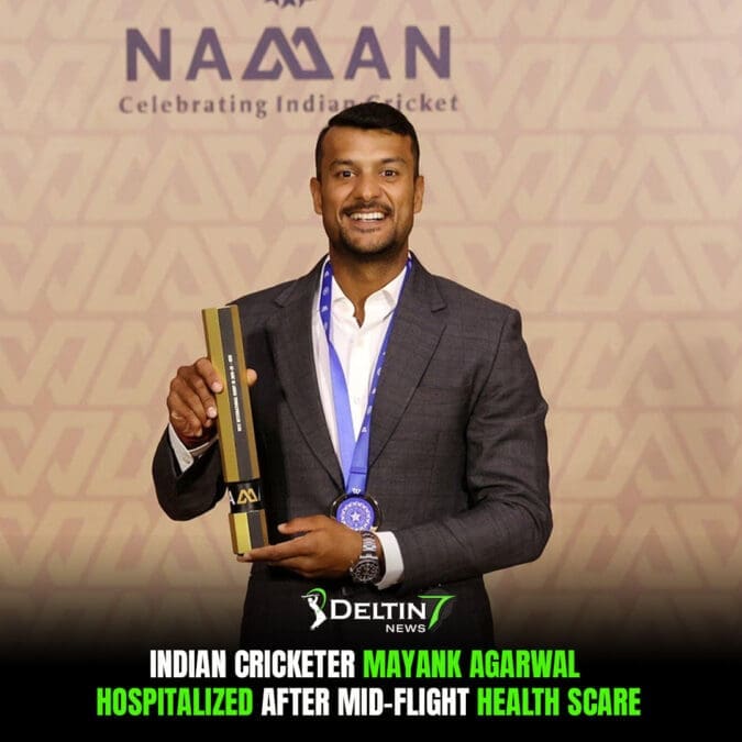 Indian Cricketer Mayank Agarwal