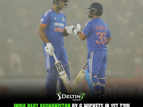 India Beat Afghanistan By 6 Wickets In 1st T20I