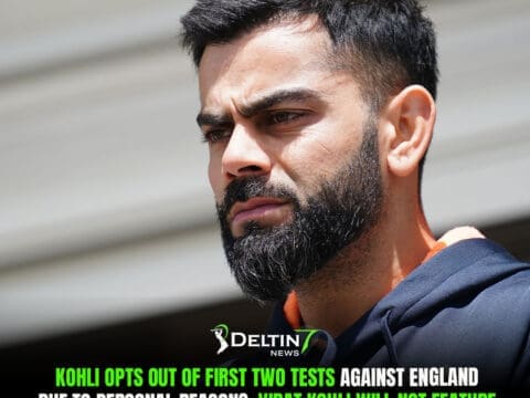Kohli Opts Out of First Two Tests