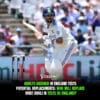 Kohli's Absence in England Tests