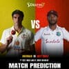 AUS vs WI 1st Test Match Prediction