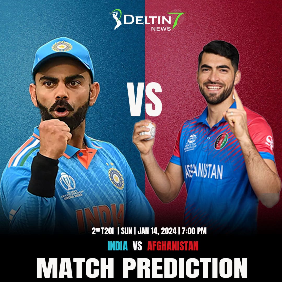 IND vs AFG 2nd T20I Match Prediction