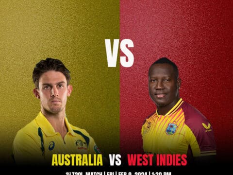 AUS vs WI 1st T20I Match Predictions
