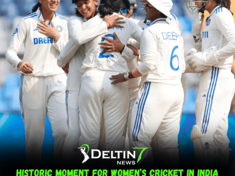 Historic Moment for Women Cricket