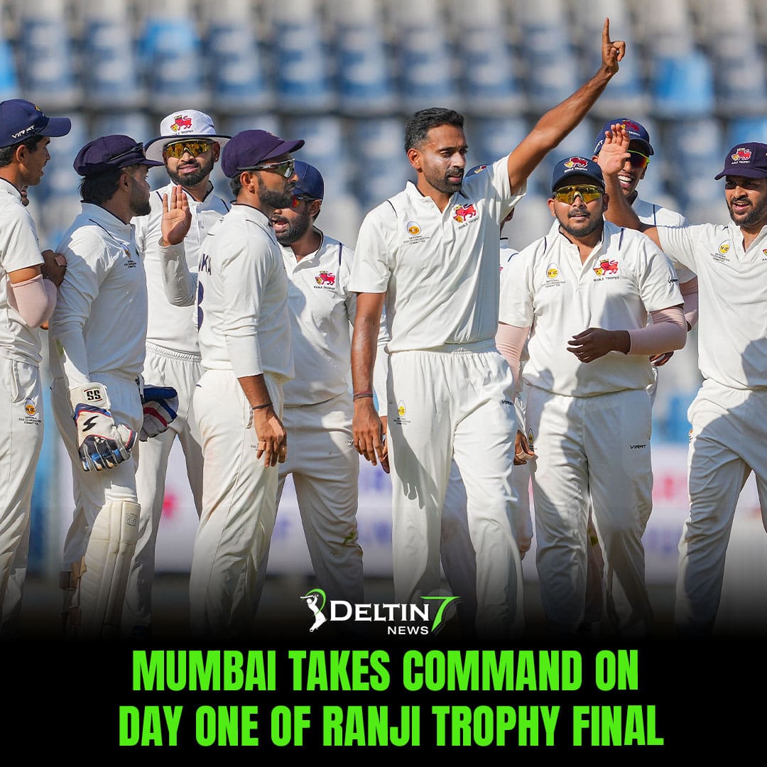 Mumbai Takes Command on Day One