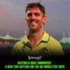 Australia have announced a New T20I Captain