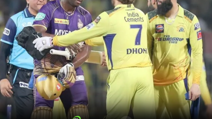 When did KKR and CSK last play