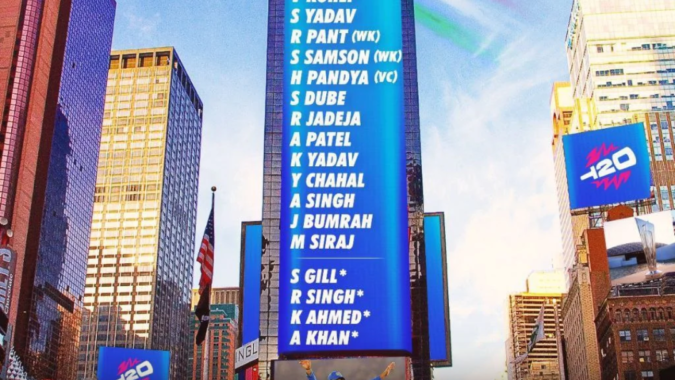 India's Squad for the T20 World Cup 2024