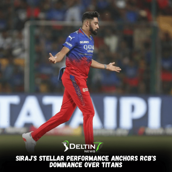 Siraj's Stellar Performance