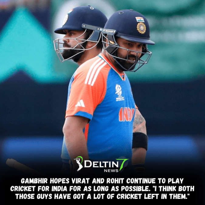 Gambhir hopes Virat and Rohit