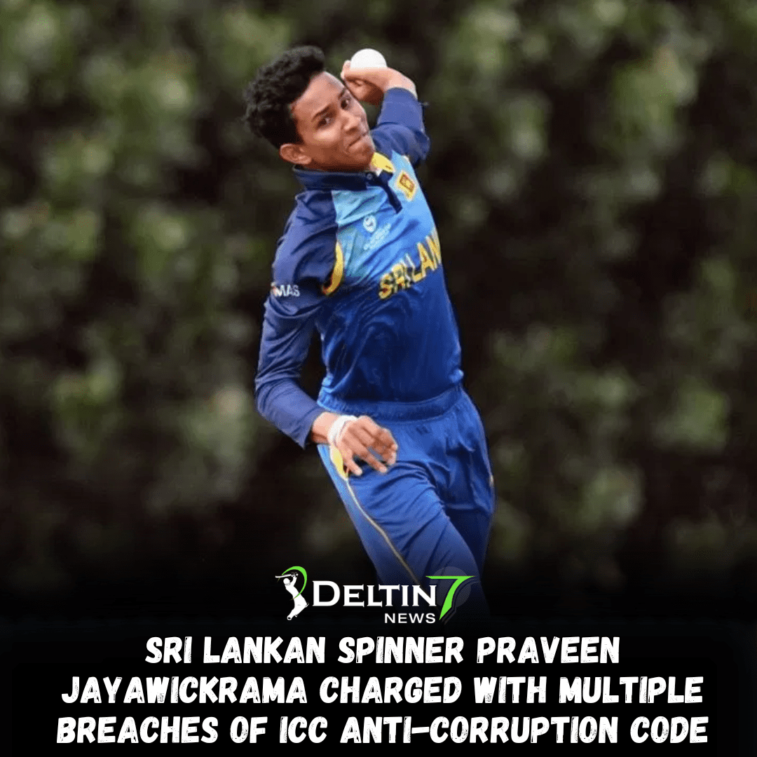 Sri Lankan Spinner Praveen Jayawickrama