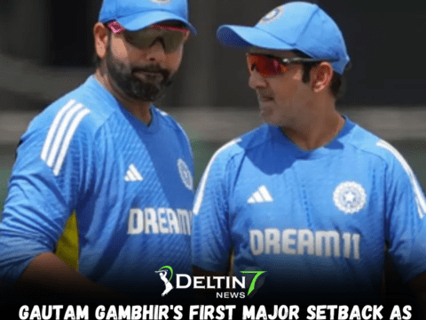 Gautam Gambhir's First Major Setback