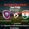 IND Women vs WI Women Match Prediction