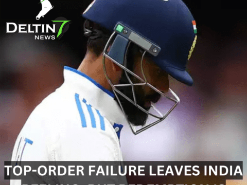 Top-Order Failure Leaves India Reeling, but Redemption is Possible Top-Order Failure Leaves India Reeling