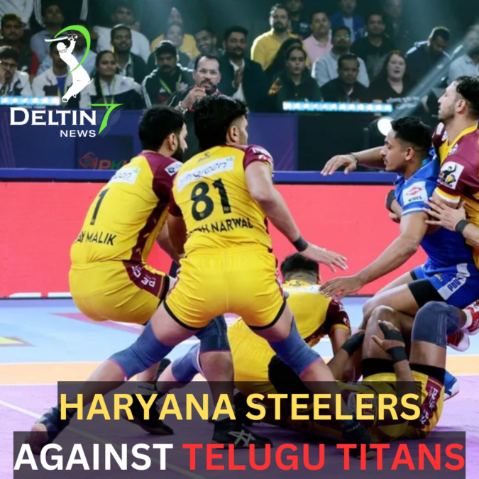 Haryana Steelers Against Telugu Titans Haryana Steelers Against Telugu Titans