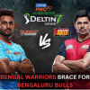 Bengal Warrior brace for Bengaluru Bull: Challenge in Match 104 of PKL season 11 Bengal Warrior brace for Bengaluru Bull