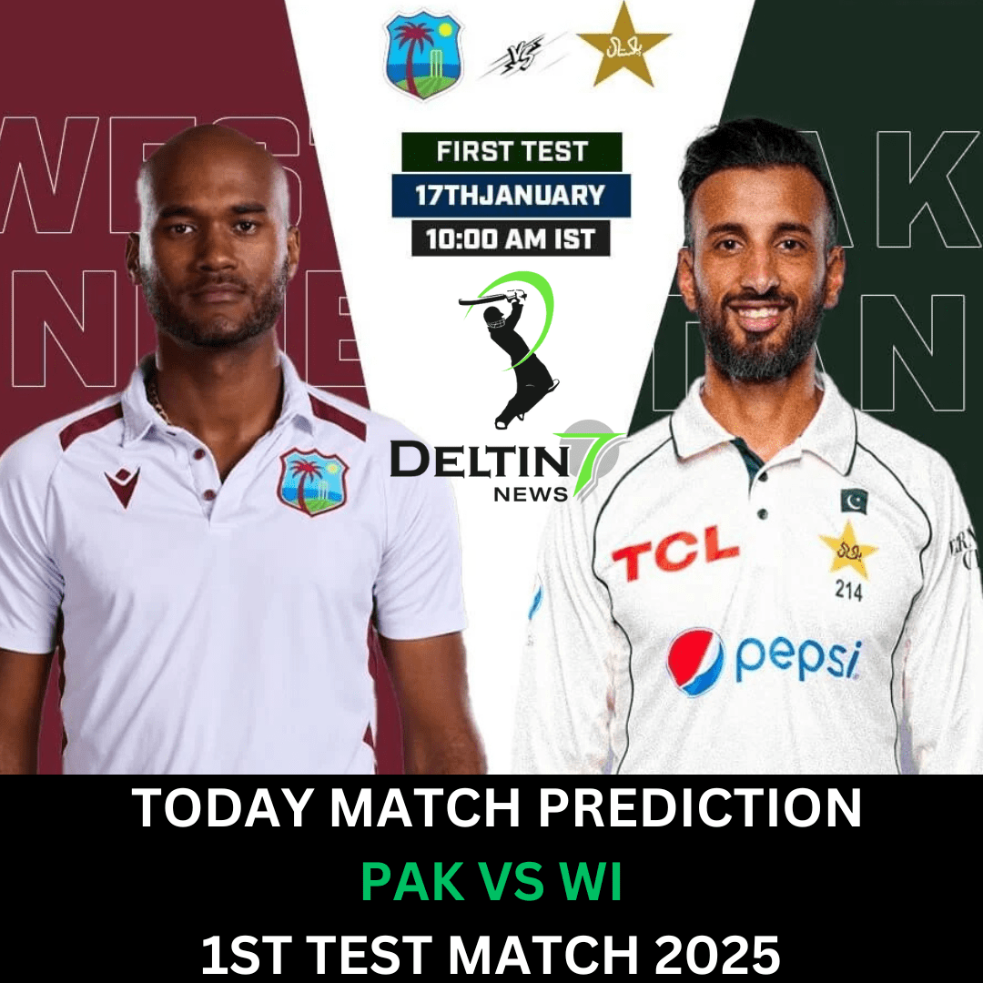 Today Match Prediction PAK vs WI