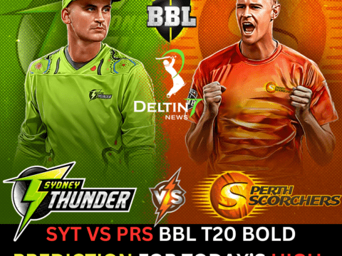 SYT vs PRS BBL T20 Bold Prediction